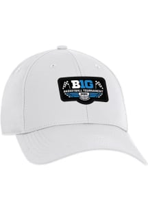 Big Ten 2025 Big Ten Basketball Tournament Stratus Adjustable Hat - White