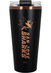 San Jose Sharks 32oz Big Slim Stainless Steel Tumbler - Black