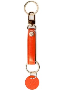 FC Cincinnati Leather Keychain - Orange