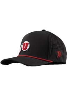 Branded Bills Utah Utes Curved 5 Panel Rope Adjustable Hat - Black