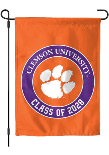 Clemson Tigers Class of 2028 Garden Flag - Orange