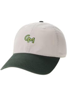 Legacy George Mason University Two Tone EZA Twill Adjustable Hat - Natural