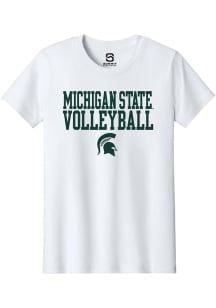 Summit Sportswear Michigan State Spartans Youth  Volleyball Short Sleeve T-Shirt