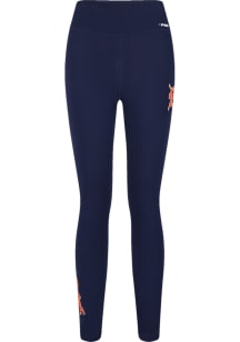 Pro Standard Detroit Tigers Womens Navy Blue Script Tail Pants