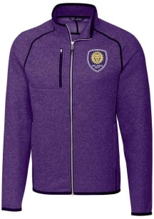 Cutter and Buck Orlando City SC Mens Purple Mainsail Medium Weight Jacket