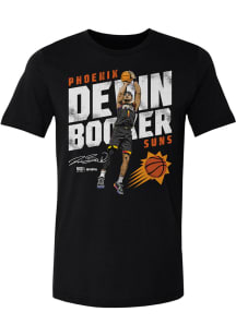 Devin Booker Phoenix Suns Black Slant Short Sleeve Fashion Player T Shirt