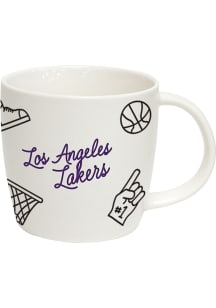 Los Angeles Lakers Playmaker Mug Ceramic Mug - White