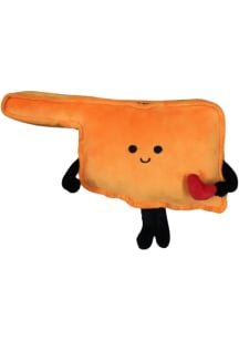 Oklahoma State Shape Plush - Orange