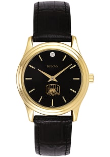 Bulova Ohio Bobcats Leather Womens Watch
