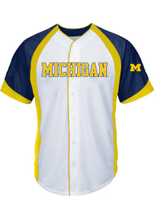 Michigan Wolverines Button Front Jersey Big and Tall
