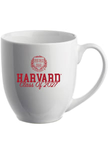 Harvard Crimson 16oz Class of 2027 Glossy Bistro Ceramic Mug - Maroon
