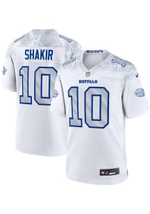 Khalil Shakir  Nike Buffalo Bills White Rivalry Football Jersey