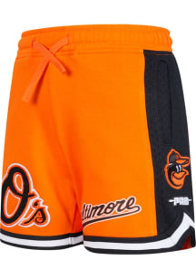 Pro Standard Baltimore Orioles Boys Black Classic Chenille Shorts