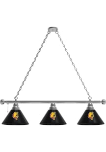 Ferris State Bulldogs 3 Shade Silver Billiard Lamp