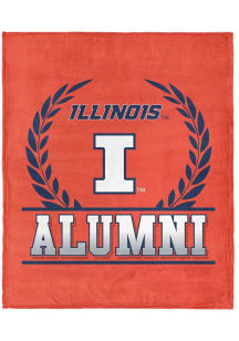 Illinois Fighting Illini Alumni Silk Touch Fleece Blanket - Orange