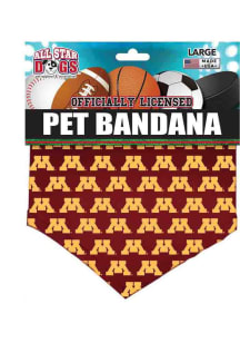 Minnesota Golden Gophers All Over Print Pet Bandana