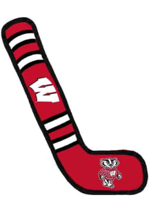 Wisconsin Badgers Hockey Stick Pet Toy