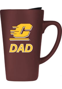 Central Michigan Chippewas 16oz Soft Touch Dad Ceramic Mug - Maroon