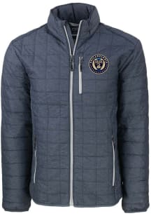 Cutter and Buck Philadelphia Union Mens Anthracite Rainier PrimaLoft Medium Weight Jacket