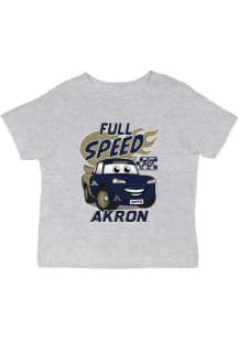 Vive La Fete Akron Zips Infant Full Speed Short Sleeve T-Shirt Grey