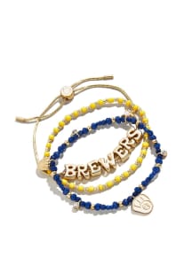 BaubleBar Milwaukee Brewers 3 set Womens Bracelet