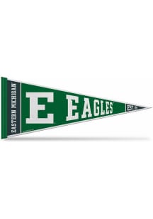 Eastern Michigan Eagles Rally Standard 12x30 Pennant - Green
