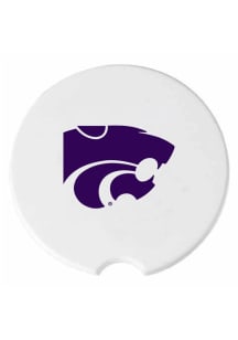 The Memory Company K-State Wildcats 2 Pack Cork Car Coaster - Black