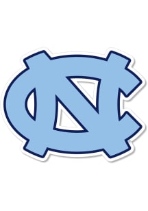 North Carolina Tar Heels 6 Inch Primary Auto Decal - Light Blue