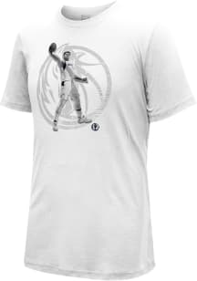 Luka Doncic Dallas Mavericks White Action Hero Short Sleeve Player T Shirt