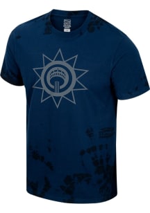 Indiana Pacers Navy Blue Wash City Edition Short Sleeve T Shirt