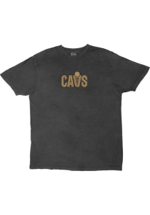 Cleveland Cavaliers Black Get Back Vintage Short Sleeve Fashion T Shirt