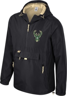 Milwaukee Bucks Mens Black Rafters Compete Pullover Jackets