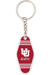 Utah Utes Motel Acrylic Keychain - Red