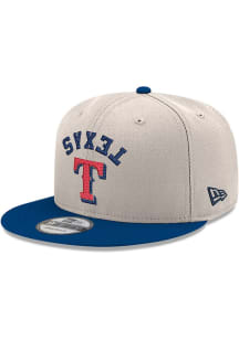 New Era Texas Rangers Natural GCP Upside Down 9FIFTY Mens Snapback Hat