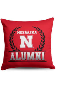 Nebraska Cornhuskers Alumni 18x18 Throw Pillow - Red