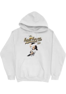 Nataly Moravec Purdue Boilermakers Mens White Spike Hoodie Player Hood