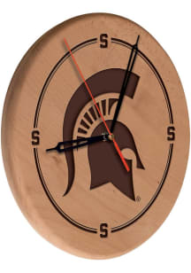 Michigan State Spartans Laser Engraved Wall Clock