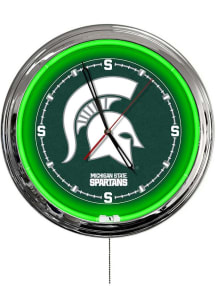 Michigan State Spartans Multi Color LED Wall Clock