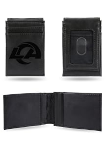 Los Angeles Rams Laser Engraved Mens Bifold Wallet
