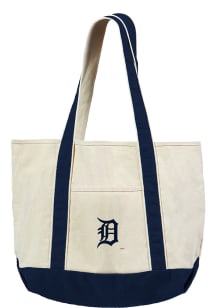 Detroit Tigers White Canvas Tote