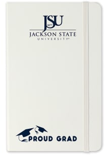 Jackson State Tigers Proud Grad Notebook and Folder - White