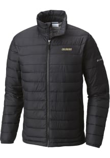 Mens Colorado Buffaloes Columbia Mens Heat Seal Powder Heavyweight Jacket - Black