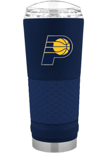 Indiana Pacers 24oz Draft Metal Emblem Stainless Steel Tumbler - Navy Blue