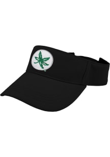LogoFit Ohio State Buckeyes Mens Black Slice Adjustable Visor