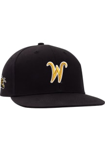Wichita State Shockers Black Fox Mens Snapback Hat