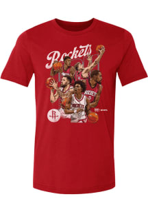 Kevin Durant Houston Rockets Black Starting 5 Short Sleeve Fashion Player T Shirt