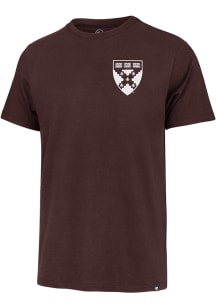 47 Harvard Crimson Maroon 2 Hit Franklin Tee Short Sleeve Fashion T Shirt