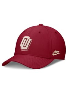 Nike Oklahoma Sooners Mens Crimson Vintage Swooshflex Flex Hat