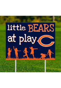 Chicago Bears Little Fans at Play Yard Sign - Navy Blue