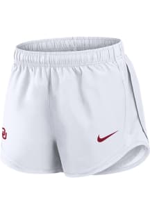 Nike Oklahoma Sooners Womens White Tempo Shorts